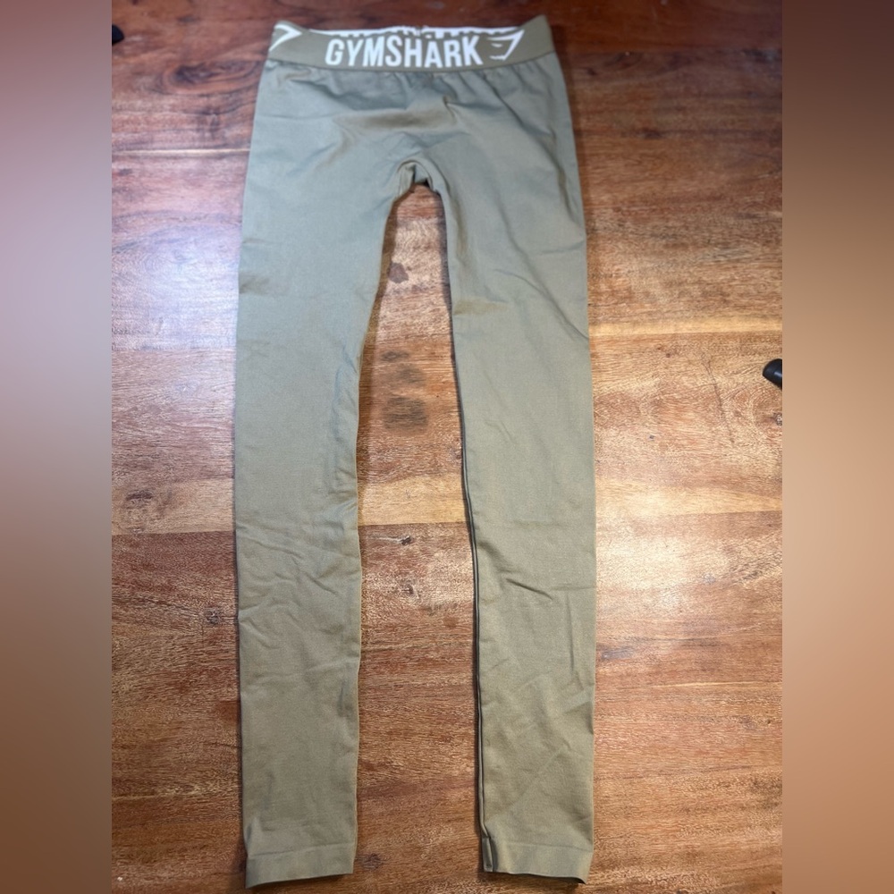 Gymshark Seamless Leggings Olive Green Size X-small